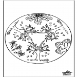 Mandala - Jesienna Mandala