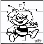 Maisterkowanie - Puzzle Pszczółka Maja