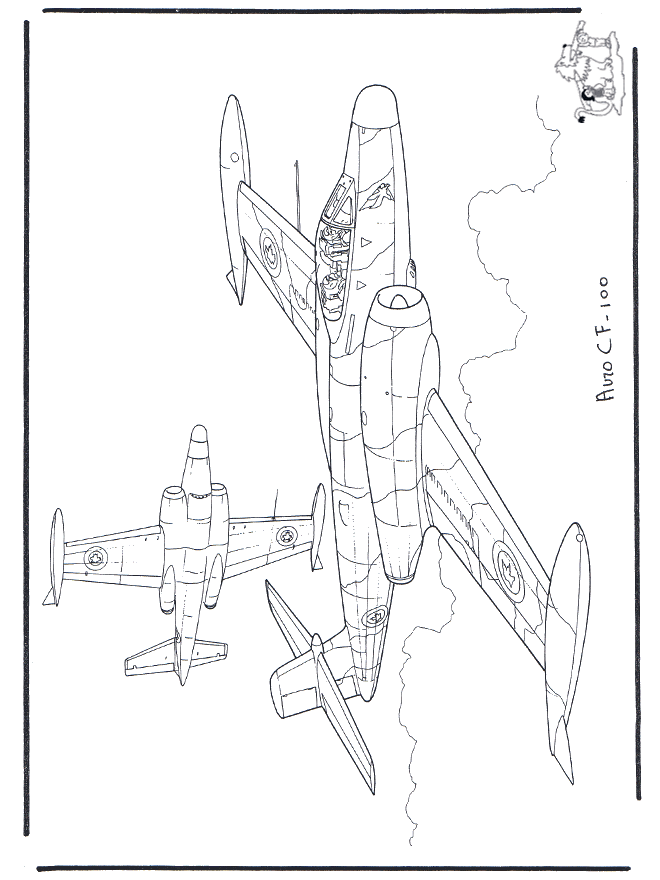 Avro CF-100  - Samolot