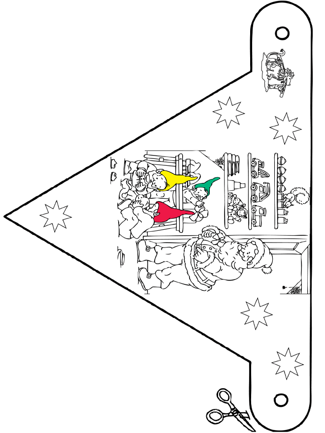 Boże Narodzenie flaga 9 - Zabawy techniczne Bożonarodzeniowe