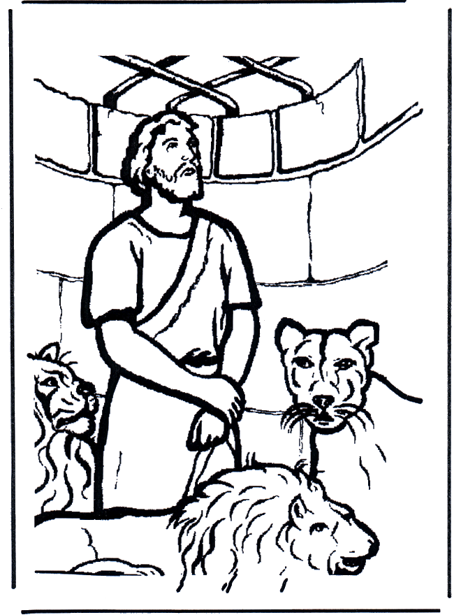 Daniel w jaskini lwa 1 - Stary Testament