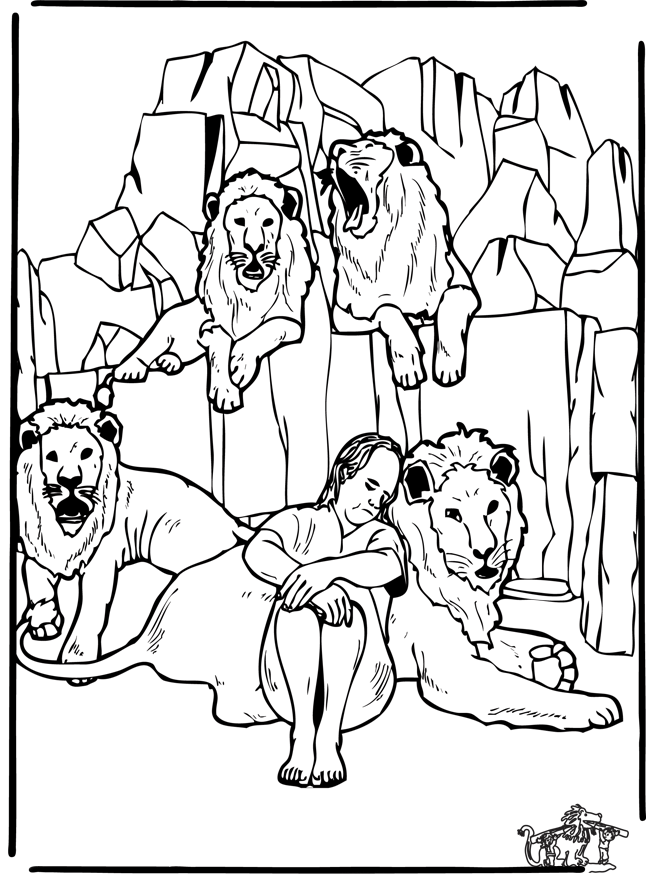 Daniel w jaskini lwa 3 - Stary Testament