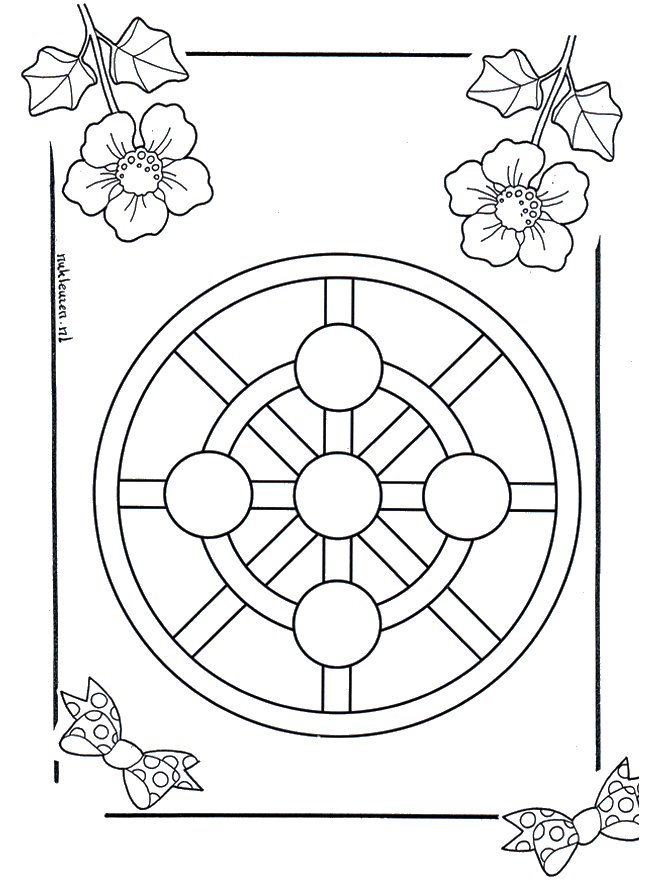 Dziecięca Mandala 3 - Mandala dla dzieci