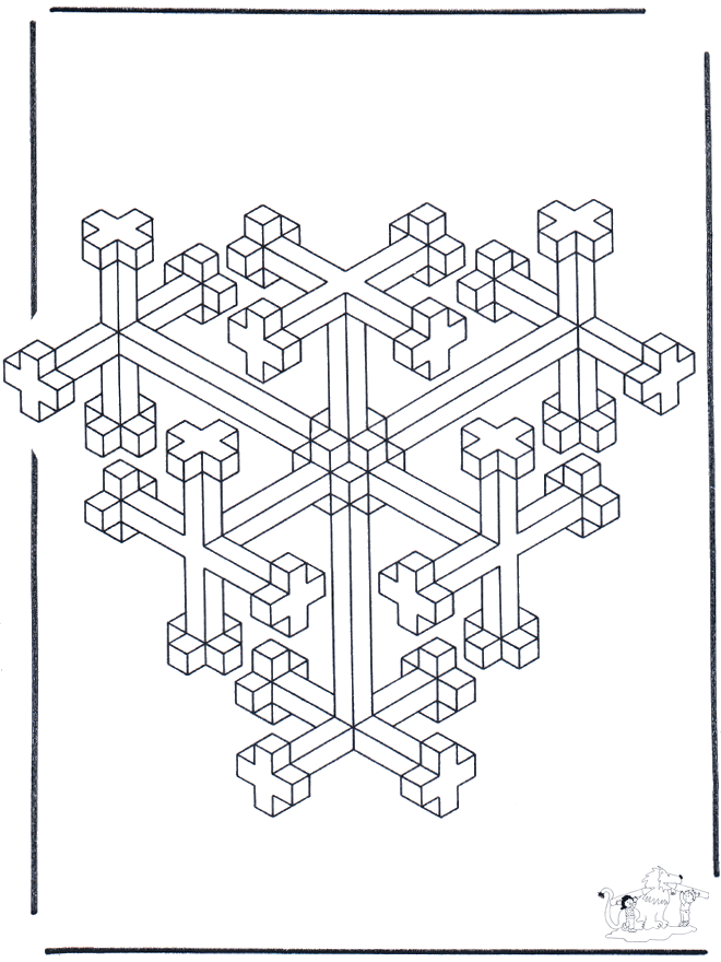 Formy Geometryczne 10 - Artystyczne Kolorowanki