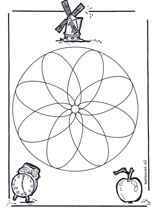 Geomandala 1 - Geometryczne mandala