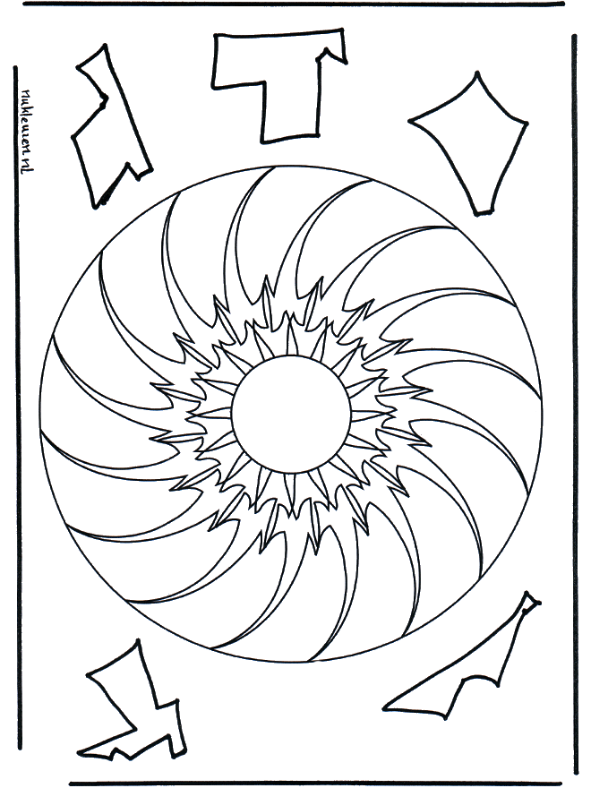 Geomandala 10 - Geometryczne mandala