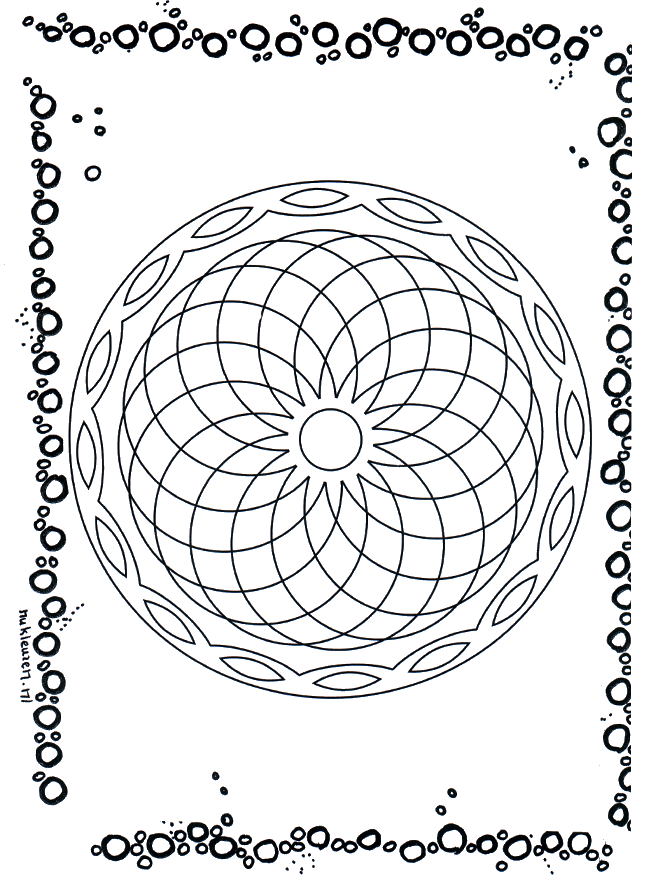 Geomandala 5 - Geometryczne mandala