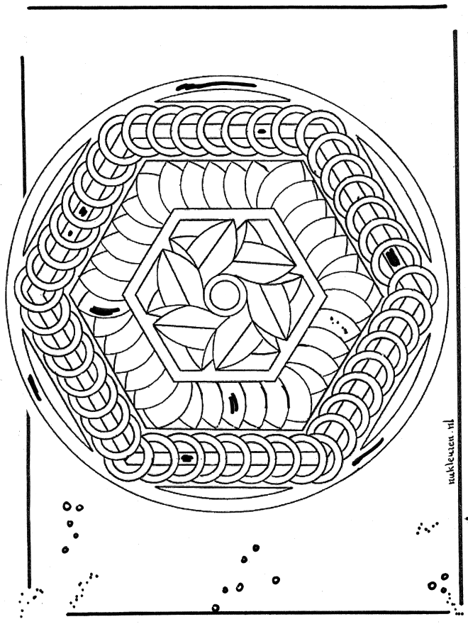 Geometryczna Mandala 2 - Geometryczne mandala