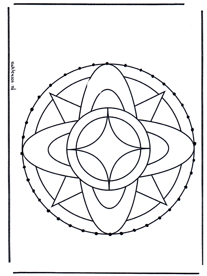 Haftowanie 3 - Mandala