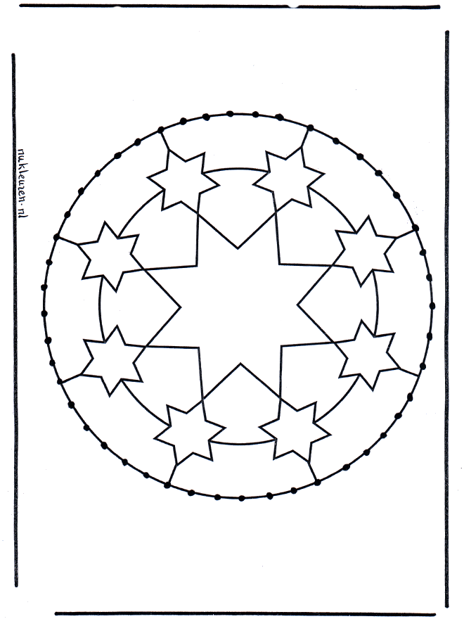 Haftowanie 4 - Mandala