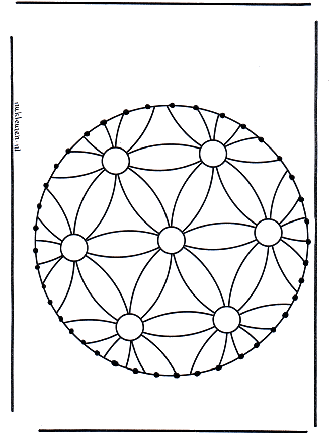 Haftowanie 5 - Mandala