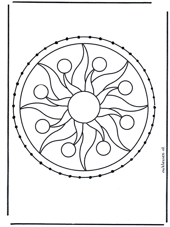 Haftowanie 6 - Mandala