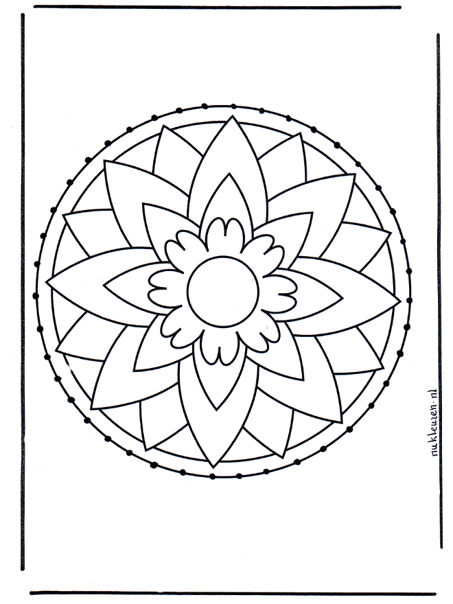 Haftowanie 7 - Mandala