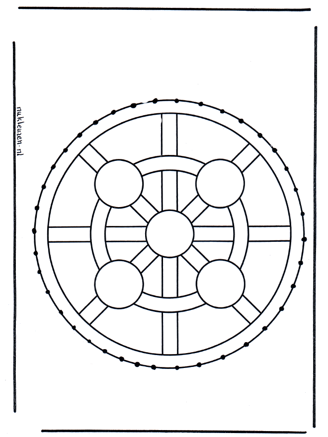 Haftowanie 8 - Mandala