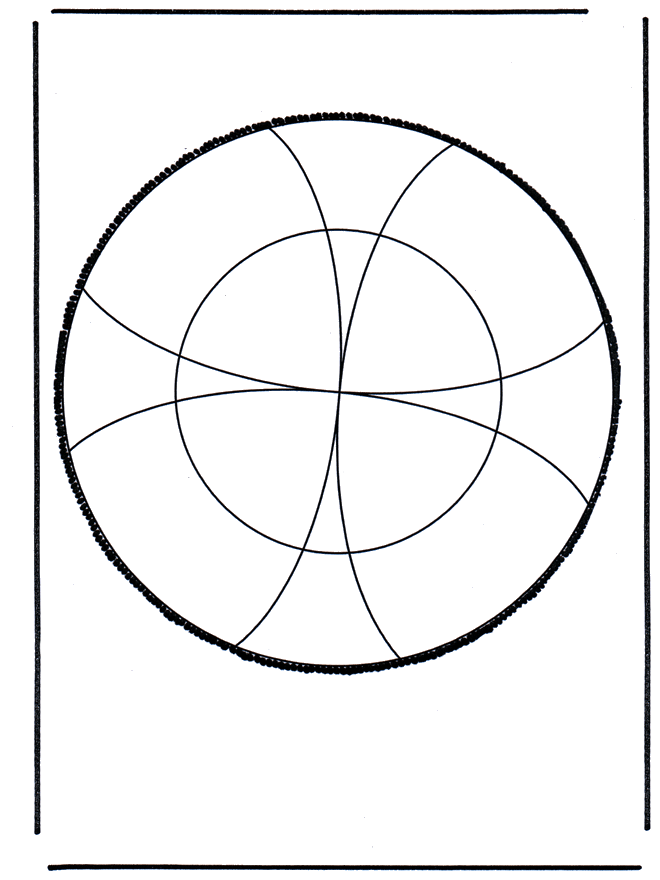 Haftowanie kartki 16 - Mandala