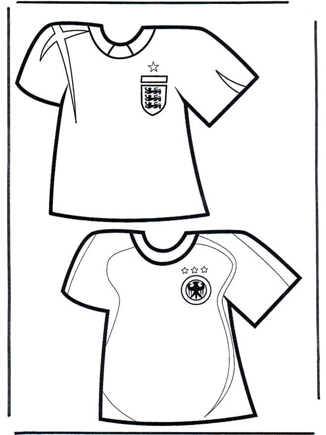 Koszulka z piłki nożnej 2 - Piłka nożna