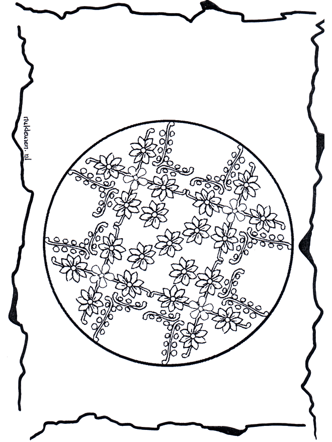 Kwiatowa Mandala 2 - Kwieciste mandala