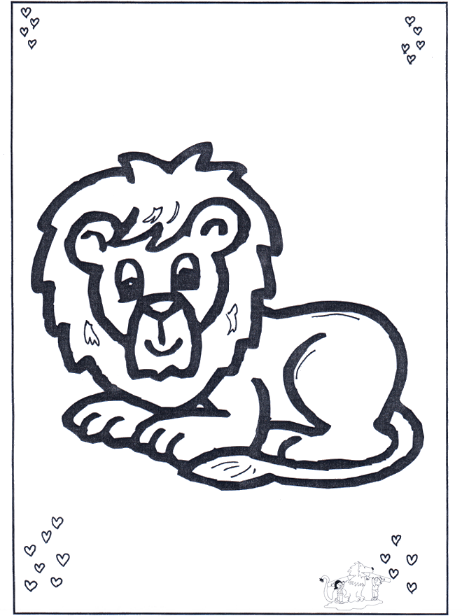 Leżący lew - Kotowate