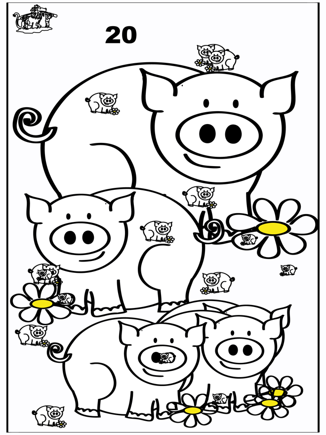 Liczyć świnie - Puzzle