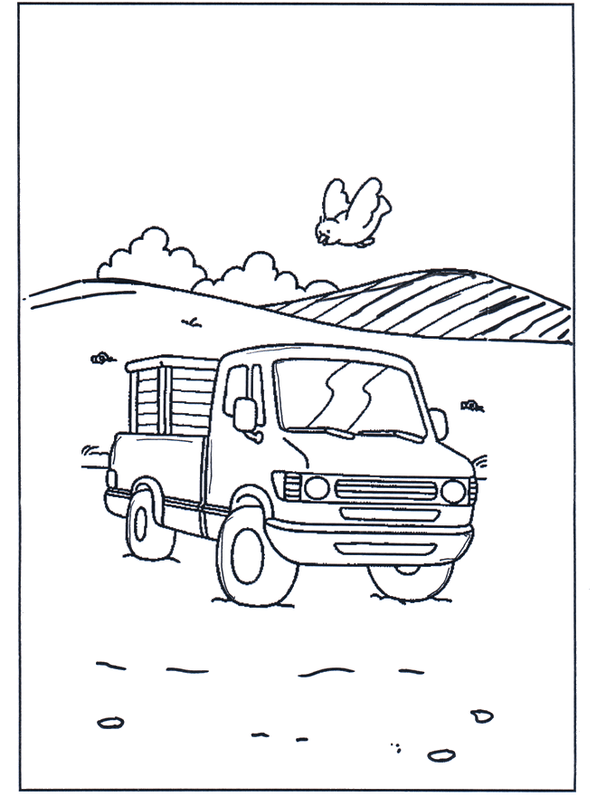 Mała Ciężarówka - Samochód