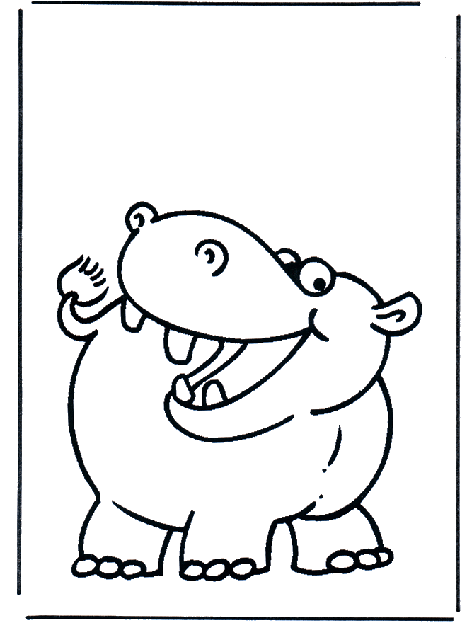 Mały hipopotam 1 - Zwierzęta