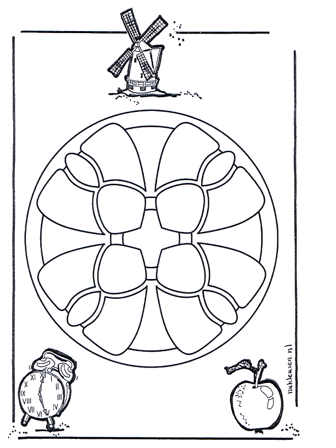 Mandala 11 - Geometryczne mandala