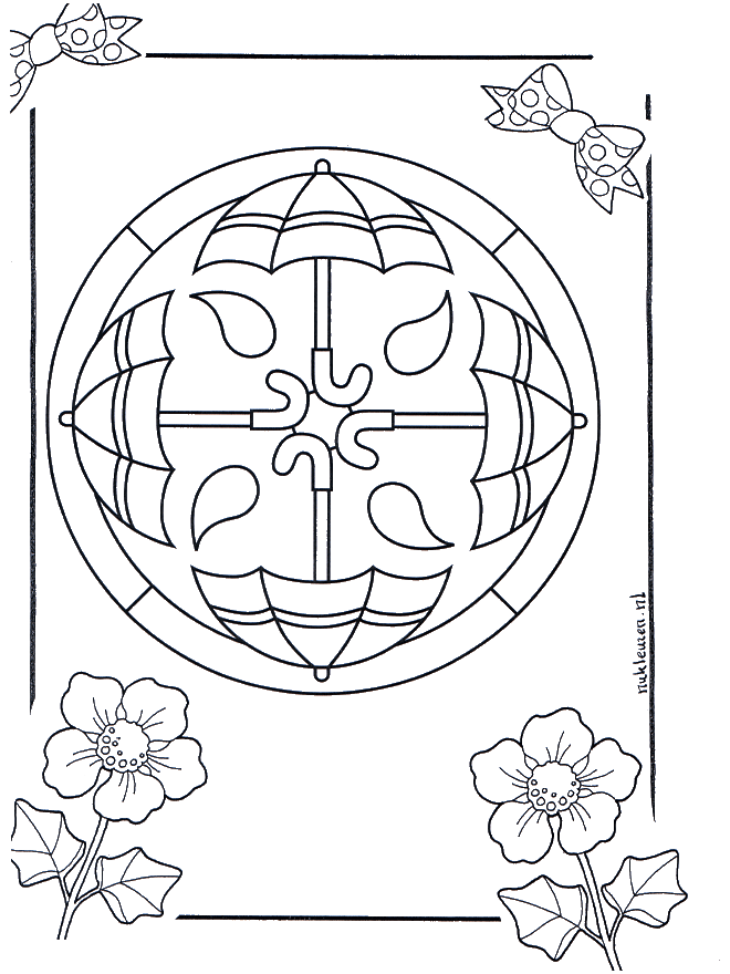 Mandala 14 - Geometryczne mandala