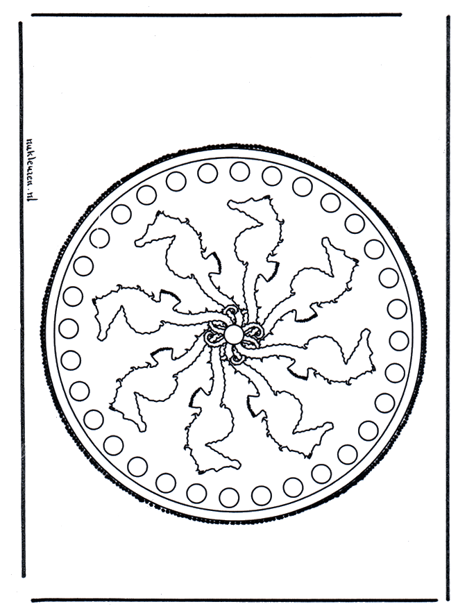 Mandala 23 - Geometryczne mandala
