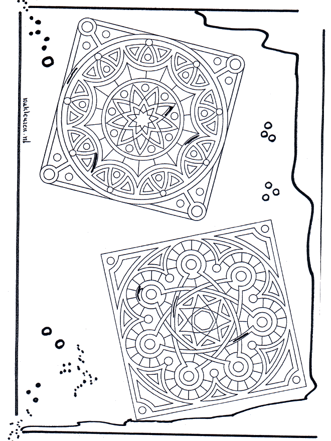 Mandala 24 - Geometryczne mandala