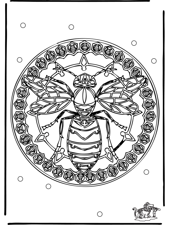 Mandala - Mandala ze Zwierzętami