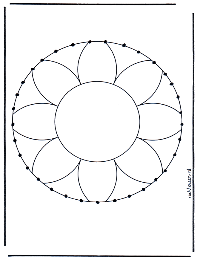 Mandala do haftowania 1 - Mandala