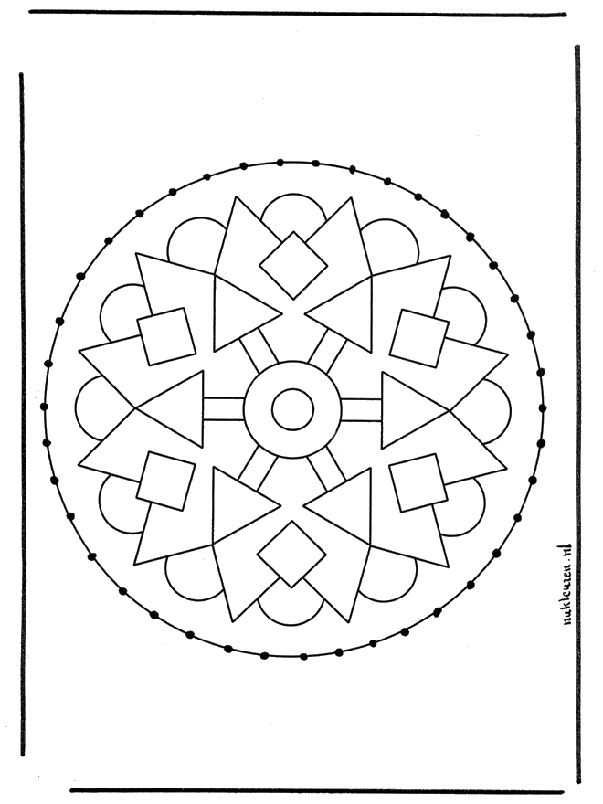 Mandala do haftowania 2 - Mandala