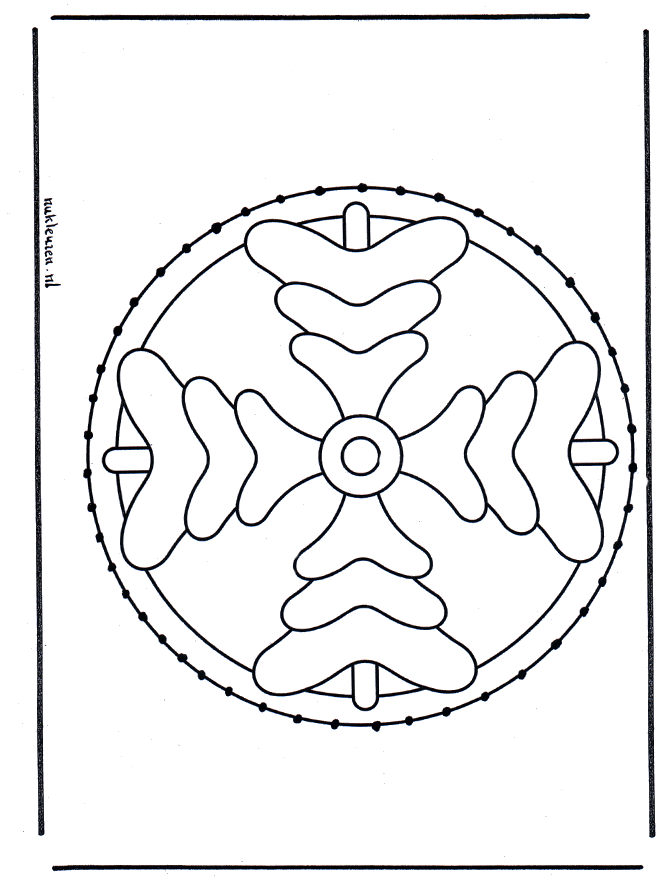 Mandala do haftowania 4 - Mandala