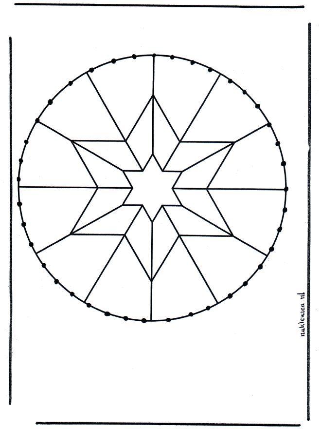 Mandala do haftowania 5 - Mandala