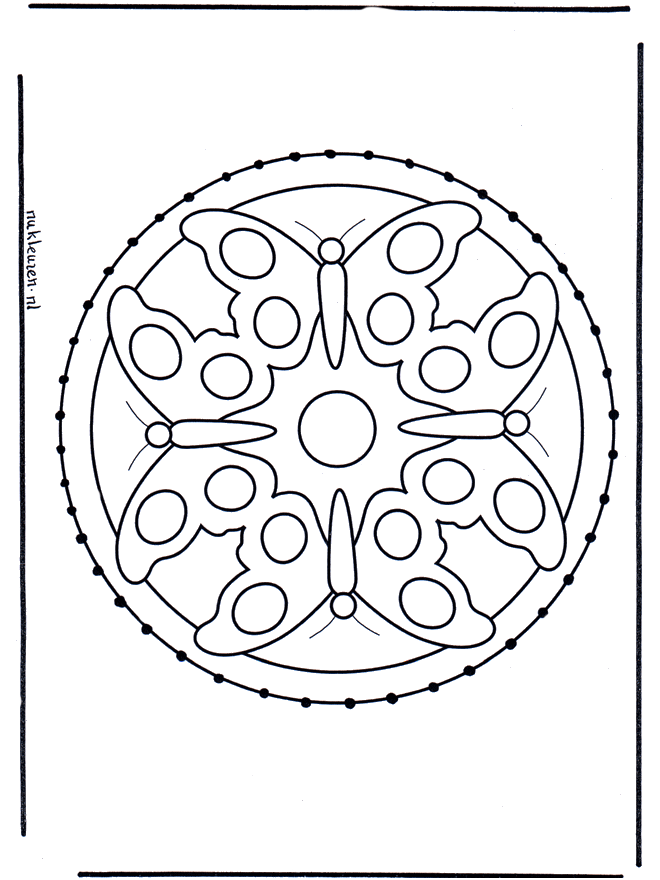 Mandala zwierząt - Zwierzęta