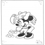 Bohaterowie Z Bajek - Mickey i Papuga