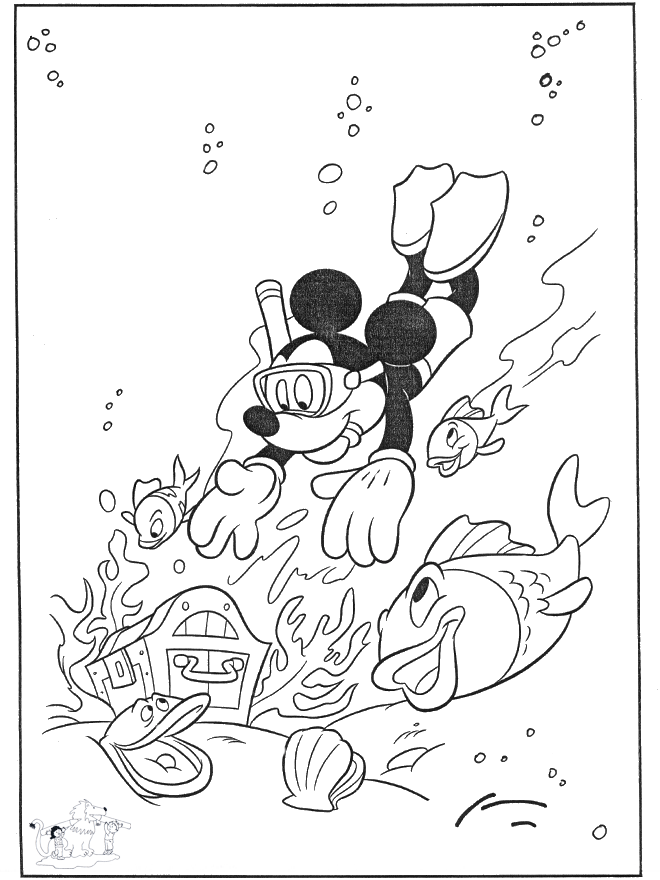 Mickey w Wodzie - Disney