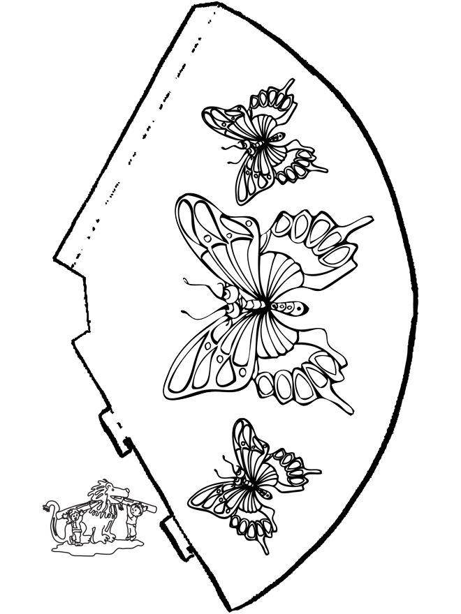 Motylek kapelusz 2 - Kapelusze