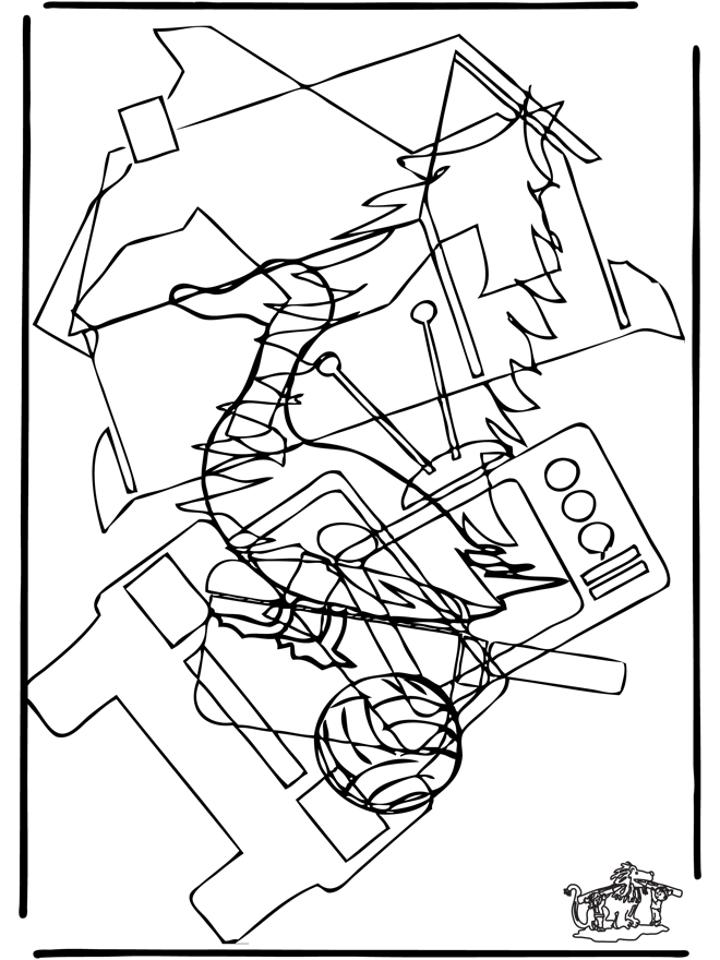 Odszukaj 10 Figur - Puzzle