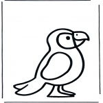 Zwierzęta - Papuga 1