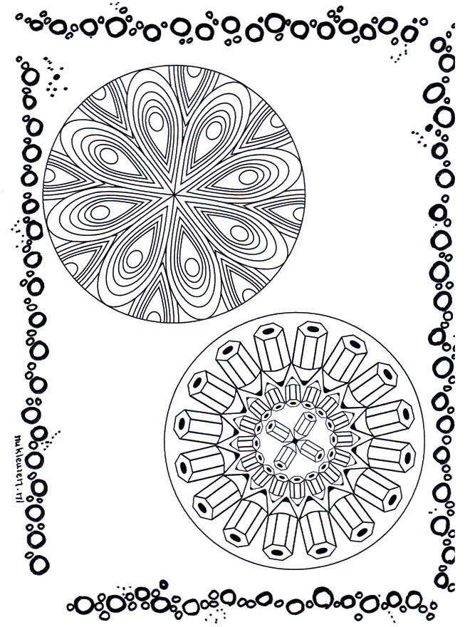 Podwójna Mandala 1 - Podwójne mandala