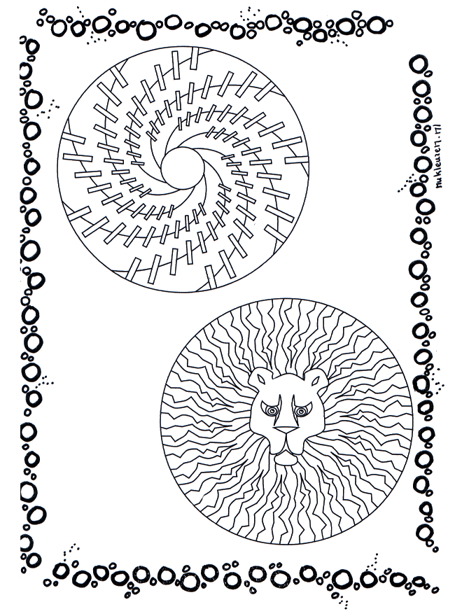 Podwójna Mandala 7 - Podwójne mandala