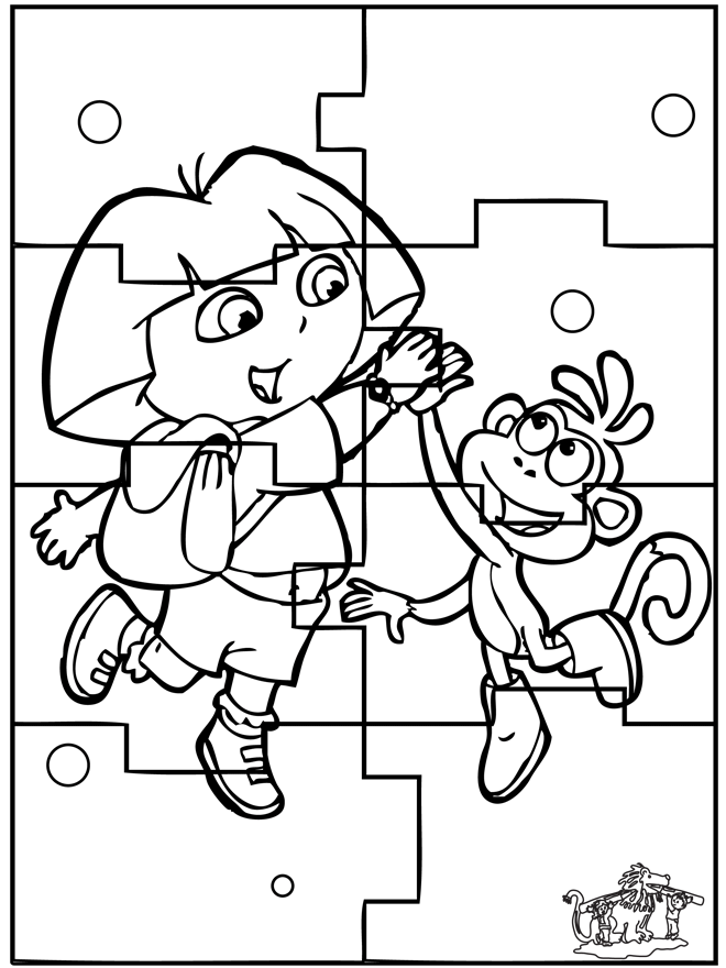 Puzzel Dora - Puzzle