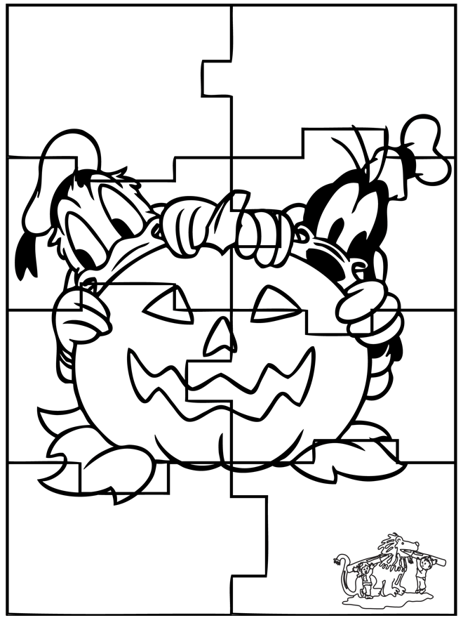 Puzzel Halloween - Puzzle