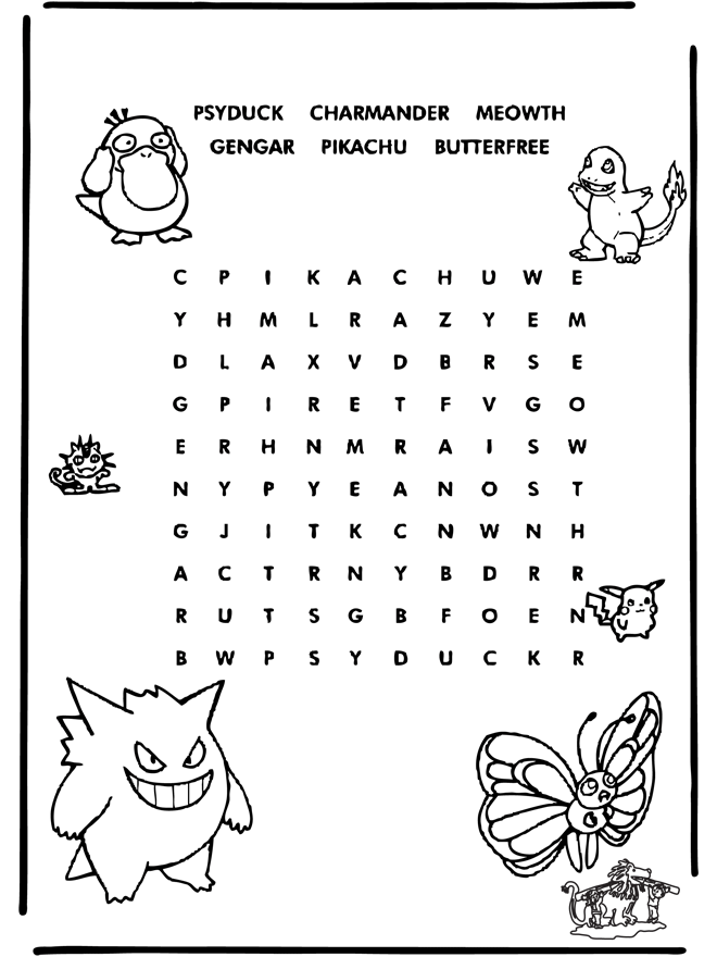 Puzzel Pokemon 3 - Puzzle