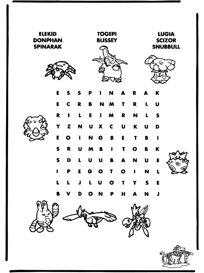 Puzzel Pokemon 8 - Puzzle