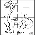 Zwierzęta - Puzzle Dino