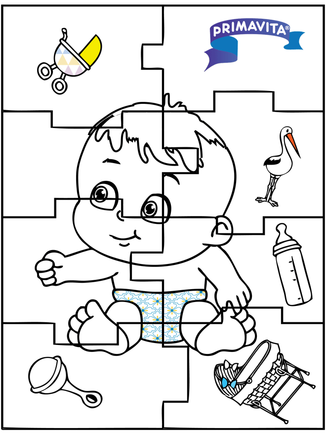 Puzzle dla dzieci 2 - Narodziny