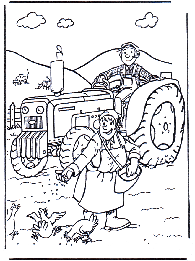 Rolnik i rolnik - W gospodarstwie