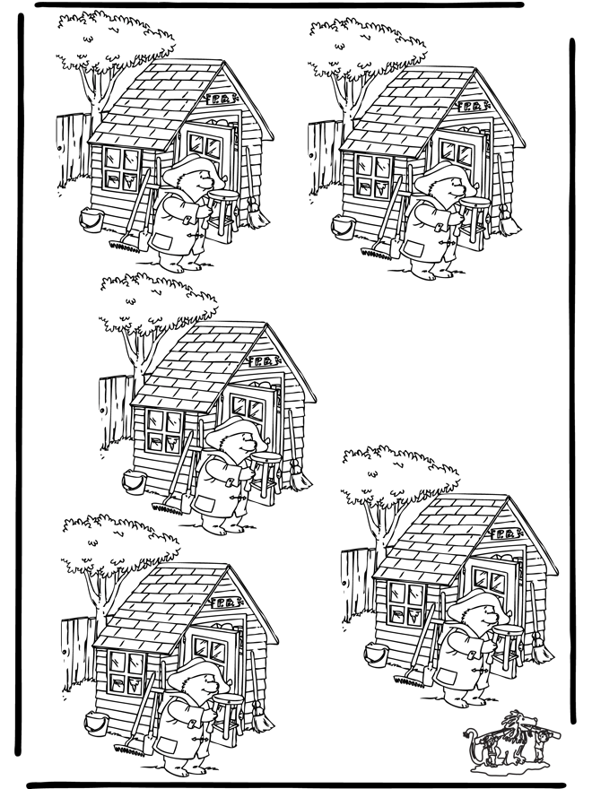 Różnice Paddington - Puzzle